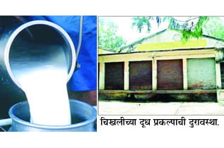 बुलढाण्यात कोटय़वधींच्या दुग्ध प्रकल्पाचे तीन तेरा