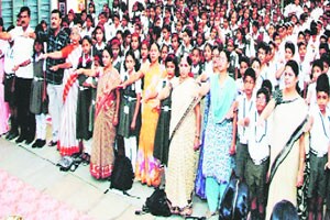 प्रदूषणमुक्त दिवाळीचा ‘रचना’च्या विद्यार्थ्यांचा संकल्प