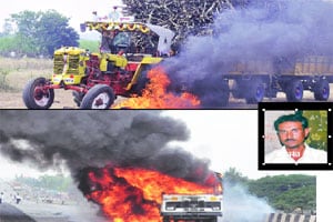 ऊस आंदोलनाने पश्चिम महाराष्ट्र पेटला