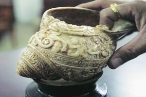 कल्याणमध्ये सापडला दीड हजार वर्षांपूर्वीचा शंख