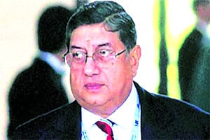 सचिनच्या निवृत्तीविषयी चर्चा करणे योग्य ठरणार नाही -श्रीनिवासन