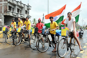 ‘कन्याकुमारी ते इस्लामाबाद’ सायकल मोहीम