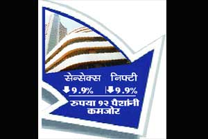 सेन्सेक्सच्या पाच दिवसांच्या तेजीला नफावसुलीचे ग्रहण