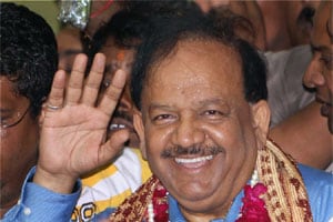 दिल्लीसाठी भाजपतर्फे हर्ष वर्धन
