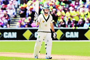 अ‍ॅशेस कसोटी क्रिकेट मालिका : ऑस्ट्रेलिया सुस्थितीत
