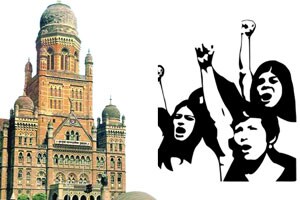 सत्ताधारी नगरसेविका महापालिकेतच असुरक्षित!