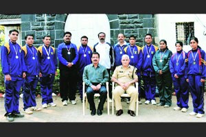 पोलीस आयुक्तालयातील गुणवंत खेळाडूंचा गौरव