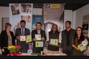 भारतीय चित्रपटसृष्टीचा सन्मान करणारे ब्राझील पोस्ट तिकीट!