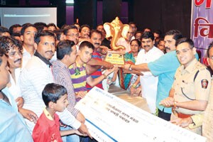 विसर्जन मिरवणूक व्यसनमुक्त असावी- सतेज पाटील