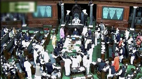 लोकसभेत हमरीतुमरी; सरकारचा सावध पवित्रा