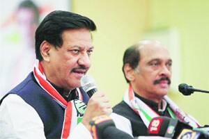 पृथ्वीराज चव्हाण, राणे काँग्रेसच्या पहिल्या यादीत