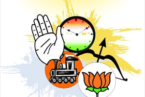 जिल्ह्यत भाजप, शिवसेना, राष्ट्रवादीस समान यश