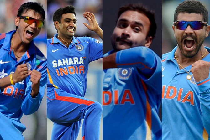 विश्वचषक २०१५: टीम इंडियात फिरकी गोलंदाज कोण असावेत?
