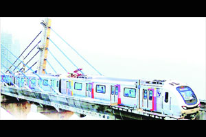 ‘मेट्रो ३’च्या मार्गात २४६४ बांधकामांचा अडथळा
