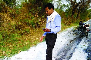 फक्त काही मिनिटे .. अन् गव्हाचा ‘खेळ’च आटोपला!