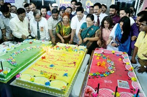 दख्खनच्या राणीसाठी १२० किलोचा केक