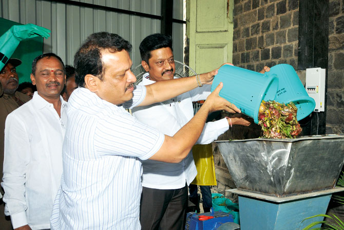 ओल्या कचऱ्यावरील प्रक्रियेचे तीन नवे प्रकल्प सुरू