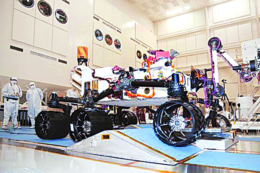 नासाची नवी रोव्हर गाडी २०२० मध्ये मंगळावर