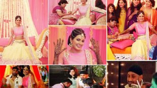 Geeta Basra, Harbhajan Singh, Wedding, mehendi ceremony, Cricket, Bollywood, Loksatta, loksatta news, Marathi, Marathi news