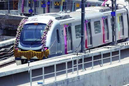 mumbai metro, metro 3, मुंबई मेट्रो, मेट्रो कारशेड