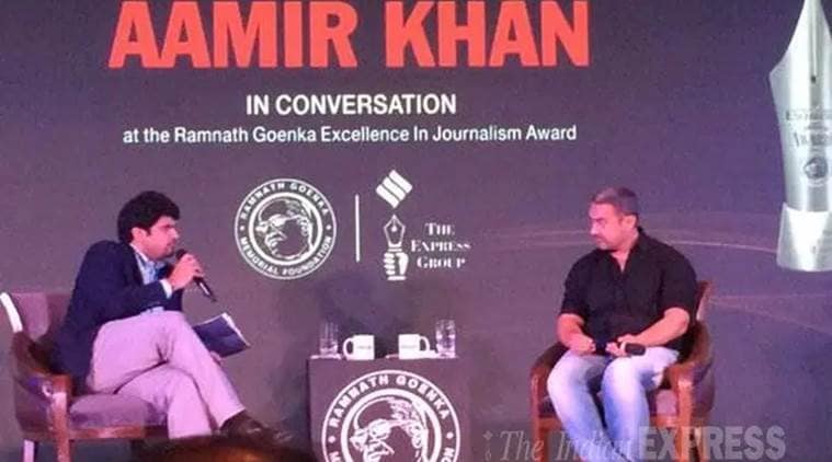 Amir Khan Speech on Intolerance,Aamir Khan, RNGAwards, Muslim, Paris Attack, Quran, Bollywood, , Journalism, Loksatta, Loksatta news, Marathi, Marathi news