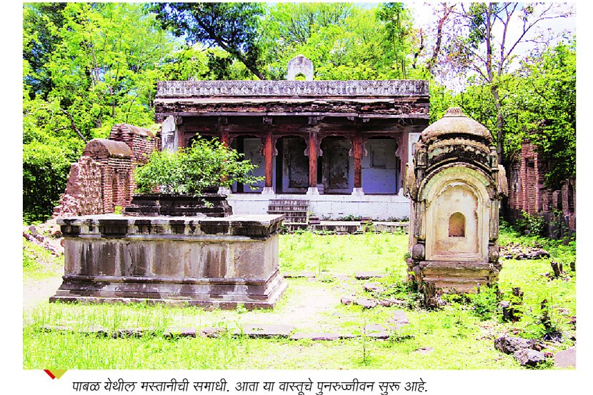 पुनरुज्जीवन मस्तानीच्या समाधीचे