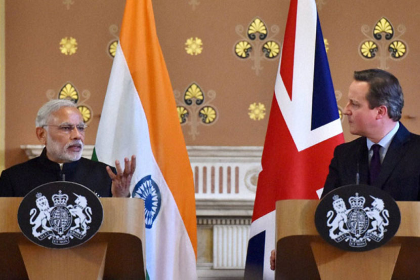 David Cameron, PM Narendra Modi,पंतप्रधान नरेंद्र मोदी,,डेव्हिड कॅमरून