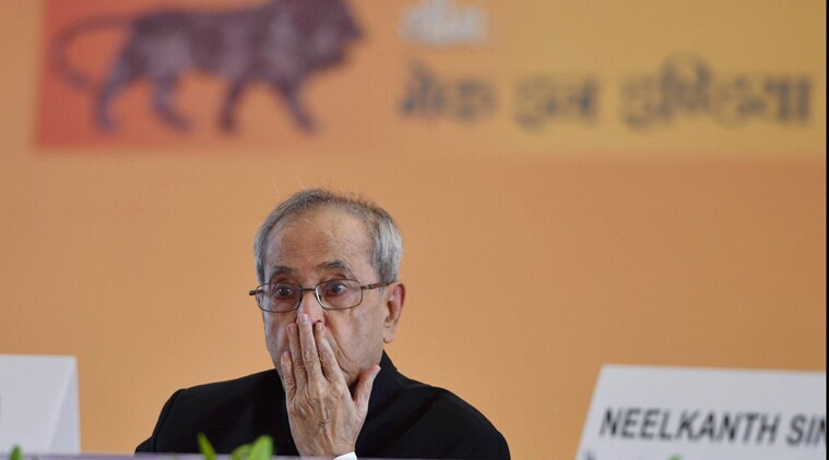 राष्ट्रपती प्रणव मुखर्जी.