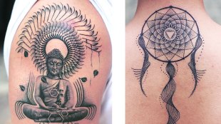 Tattoo trends, tattoo fashion, geometric tattoos, Viva, Viva news, Loksatta, Loksatta news