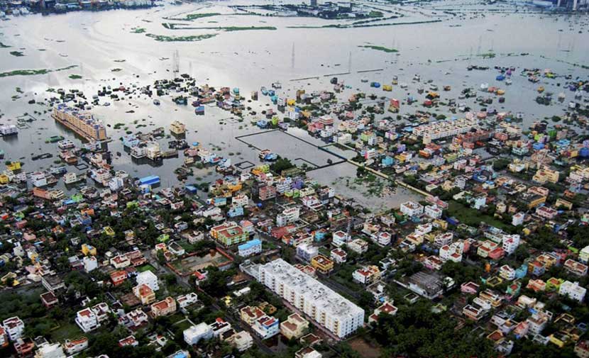 Natural Disasters in Chennai, पावसाने चेन्नईमध्ये हाहाकार,chennai rain, चेन्नईत पाऊस