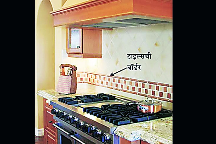 स्वयंपाकघरातील टायलिंग