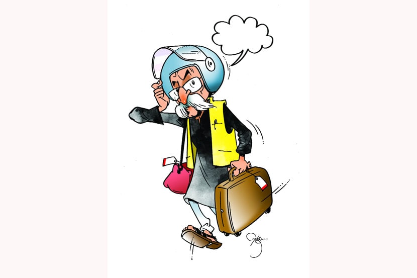 मिश्कीलीच्या मिषाने.. : ज्यांना डोकं आहे त्यांनी हेल्मेट घालावं..