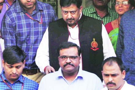 समीर भुजबळ सत्र न्यायालयात सोमवारी उपस्थित होते.