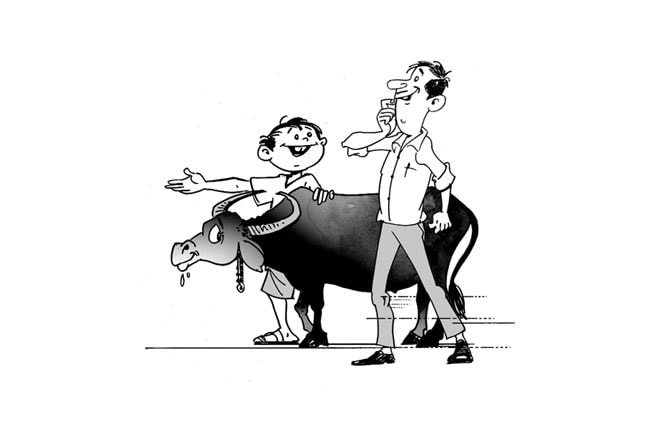 अगं अगं म्हशी मला तूच नेशी