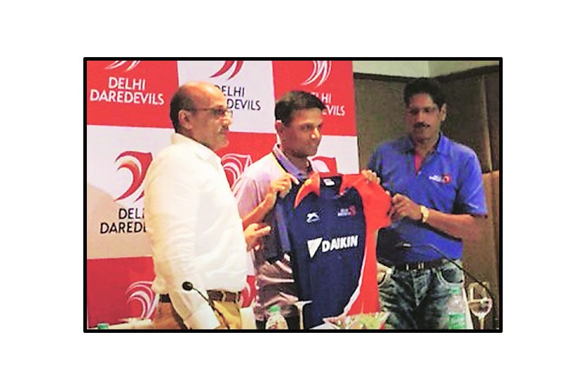 राहुल द्रविड दिल्ली डेअरडेव्हिल्सचा मार्गदर्शक