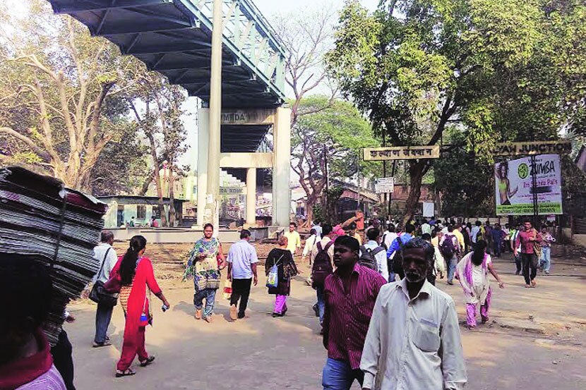 कल्याण पूर्वेतील स्कायवॉकचा ‘द्राविडी प्राणायाम’