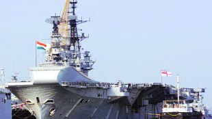 Sailor dies in minor fire onboard aircraft carrier , INS Viraat, Indian navy , warship, Loksatta, Loksatta news, Marathi, marathi news
