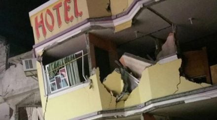 इक्वेडोरमध्ये ७.८ रिश्टर स्केलचा भूकंप ; ४१ जण मृत्यूमुखी
