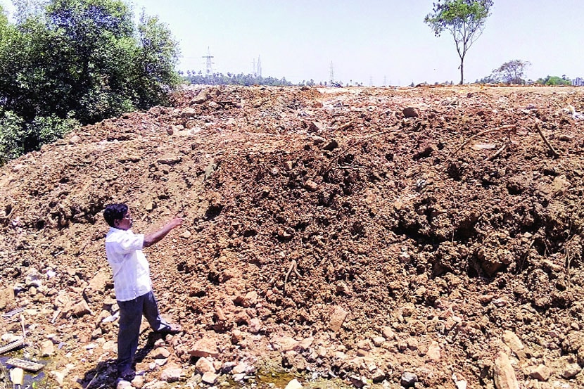 संरक्षित वनक्षेत्रात नौदलाचा भराव