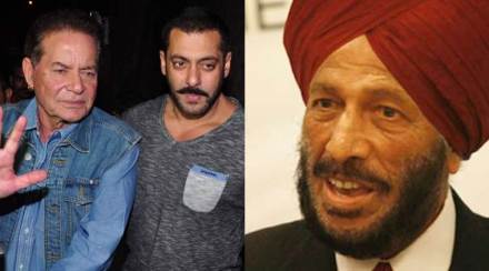 Salman Khan , Salim Khan , Milkha Singh , IOA, Bollywood, Rio Olympic Games, Loksatta, Loksatta news, Marathi, Marathi news