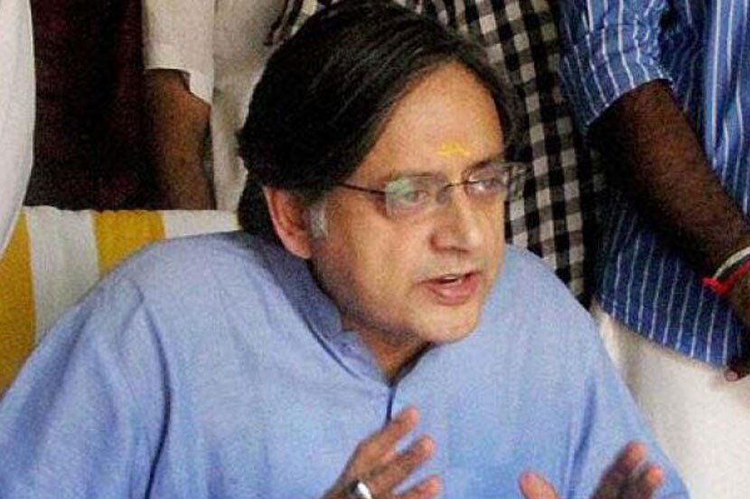 शशी थरुर यांचा काँग्रेस भवनातील कार्यक्रम उधळण्याचा प्रयत्न