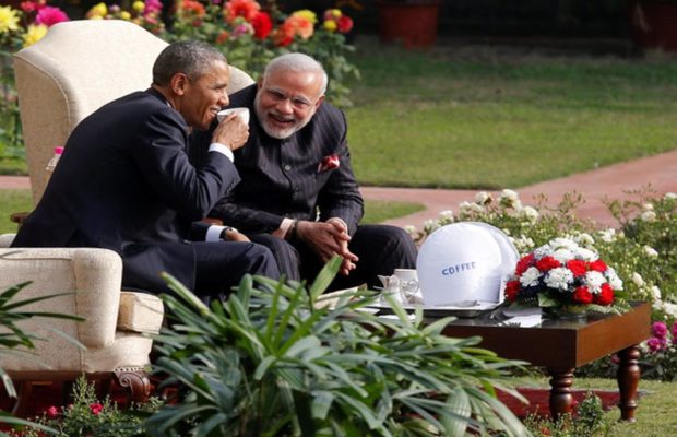 ओबामा आणि आपण खास मित्र असून, आपले विचार जुळत असल्याचे मोदींनी गेल्या महिन्यातील एका मुलाखतीदरम्यान म्हणाले होते. (Source: REUTERS)