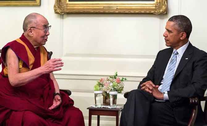 dalai lama, barack obama