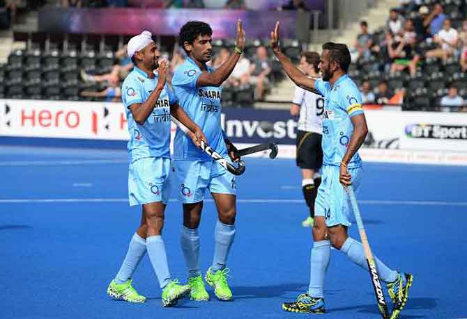 india vs great britain, hocky champions trophy 2016