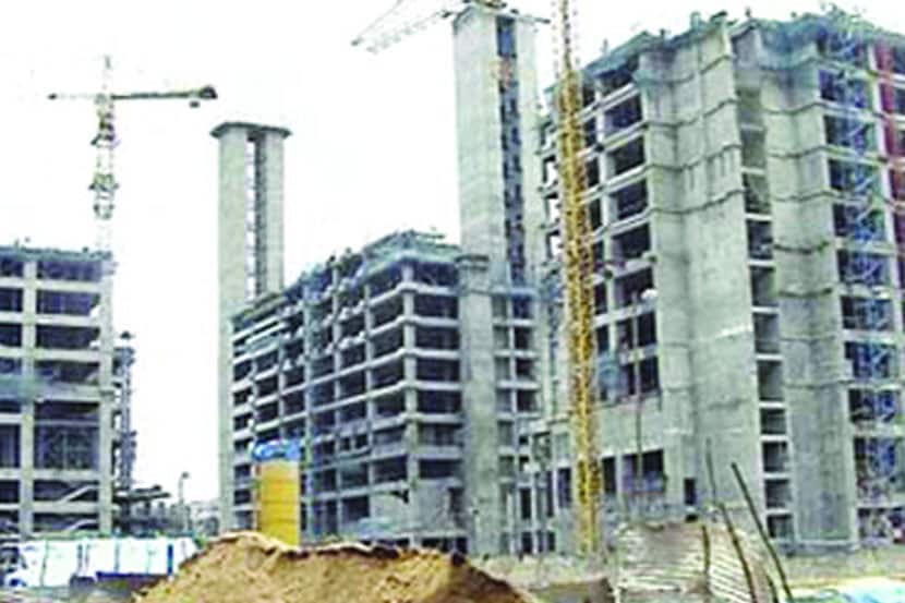 under construction building