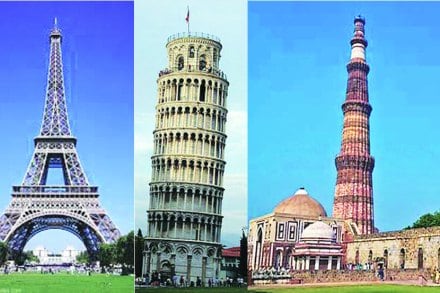 स्थापत्यकलेची उंची गाठणारे मनोरे