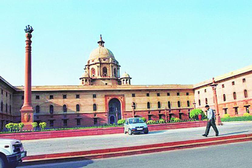 साऊथ ब्लॉकमधील याच कार्यालयातून परराष्ट्र खात्याचा कारभार चालतो. 