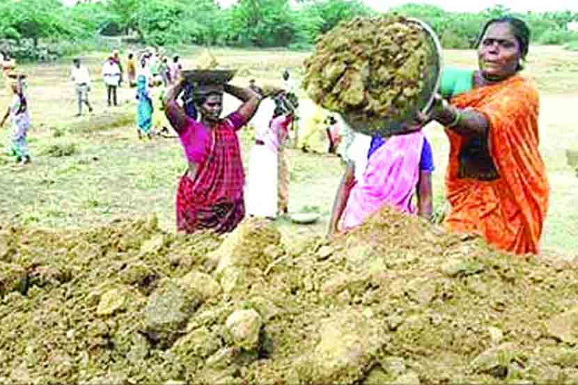 रोजगार हमी योजनेकडे कामगारांची पाठ