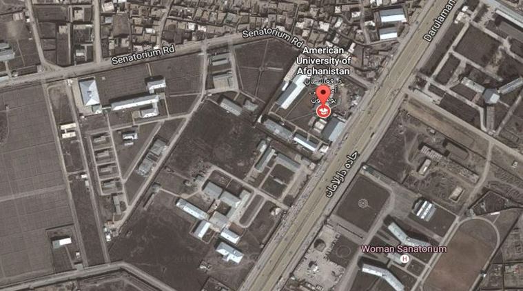 काबूलमधील अमेरिकन विद्यापीठात हल्ला, २ ठार तर ५ जखमी
