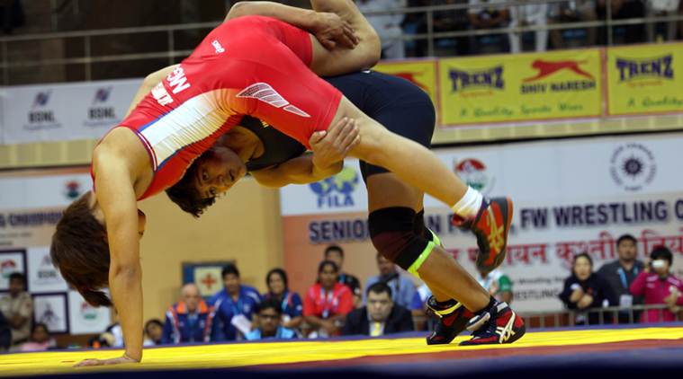 Live India Wrestling, Babita Kumari, Rio 2016 Olympics: Babita Kumari looks to continue the good run on the mat. (Express File photo by RAVI KANOJIA)